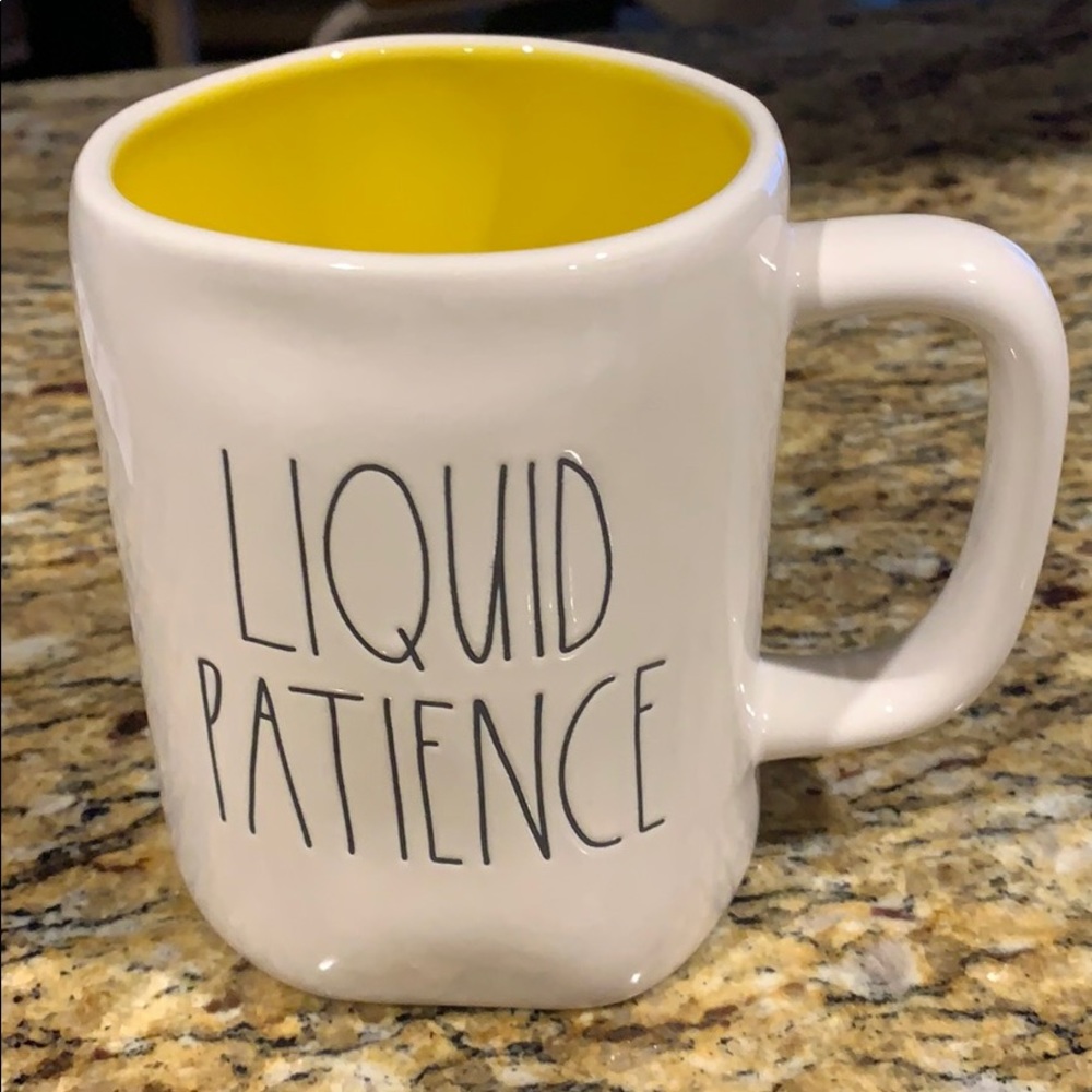 New Rae Dunn LIQUID PATIENCE Mug - Picture 2 of 5